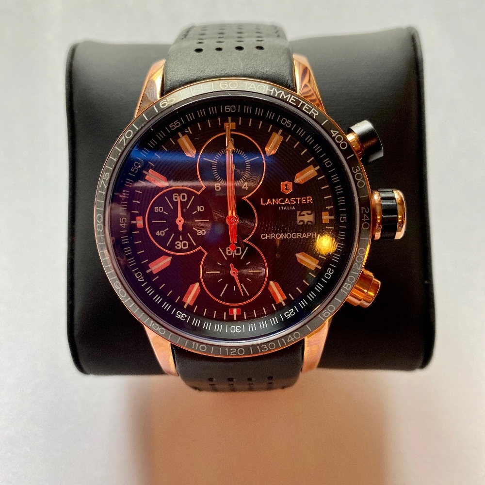 Brand New Lancaster Italia Chronograph Quartz